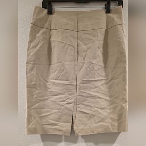Banana Republic Beige Pencil Skirt